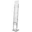 Foldable Brochure Display Portable A4 brochure stand